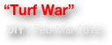 “Turf War”
 DIY / Feb-Mar 2012